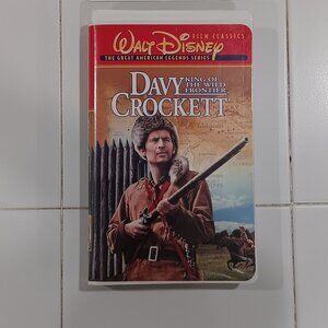 Walt Disney Film Classics Davy Crockett / VHS / Vintage